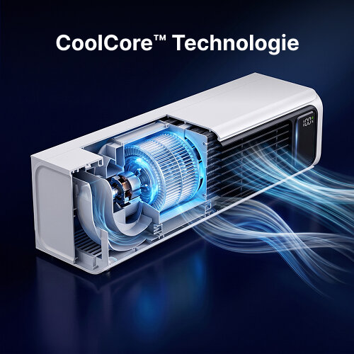 AirZuma CoolCore-Technologie für gekühlten Luftstrom
